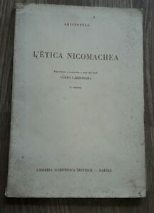 Aristotele L'etica Nicomachea Cleto Carbonara Libreria Scientifica Editrice