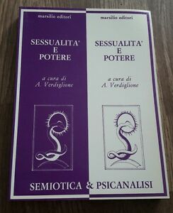 Verdiglione: Sessualità E Potere Semiotica E Psicanalisi Marsilio