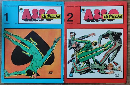 Asso Di Picche Mensile Comics Volume 1 E 2 1969