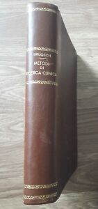 Brugsch Trattato Sui Metodi Di Ricerca Clinica 1916 Utet