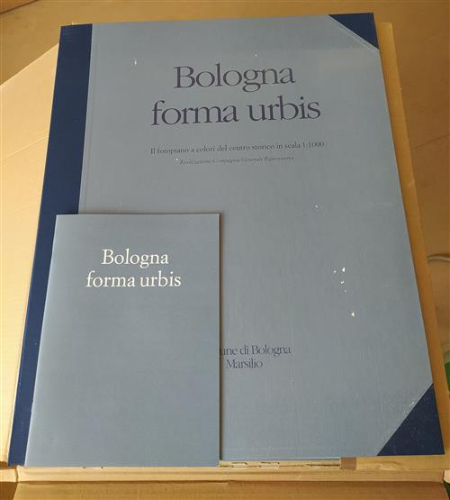 Bologna Forma Urbis. Fotopiano A Colori Del Centro Storico In Scala 1:1000