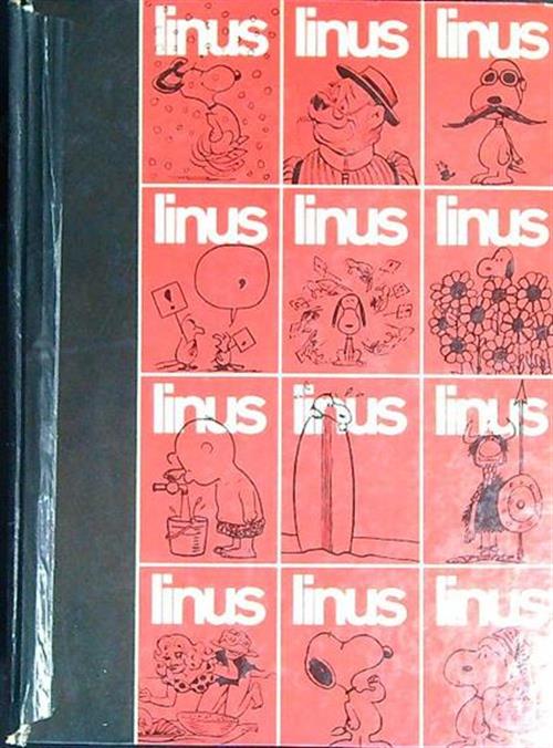 Linus 1968 Raccolta Annata Completa Rilegata Dal 34 Al 45 Peanuts Charles M. S