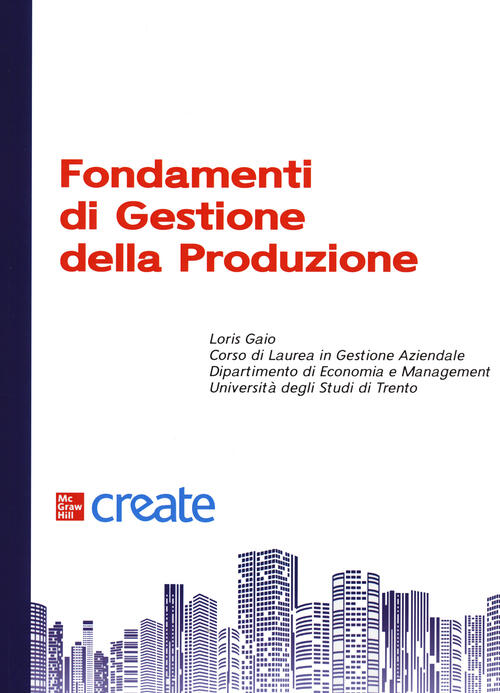 Fondamenti Di Gestione Della Produzione