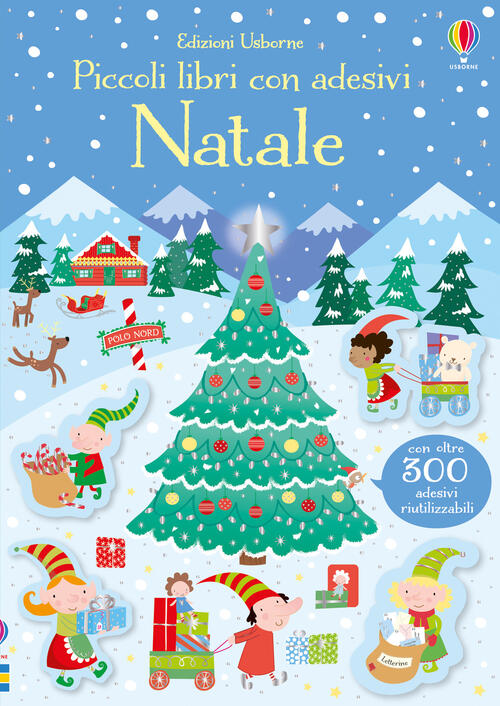 Natale. Piccoli Libri Con Adesivi. Ediz. A Colori Kirsteen Robson Usborne 2018