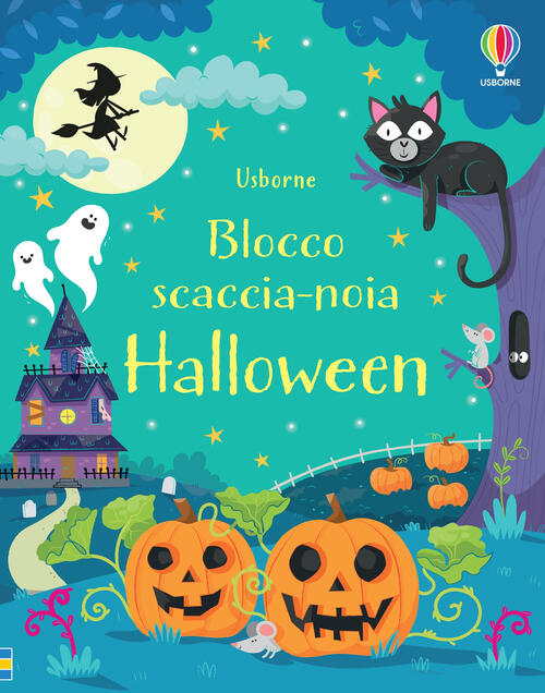 Halloween. Blocco Scaccia-Noia. Ediz. A Colori Kirsteen Robson Usborne 2022