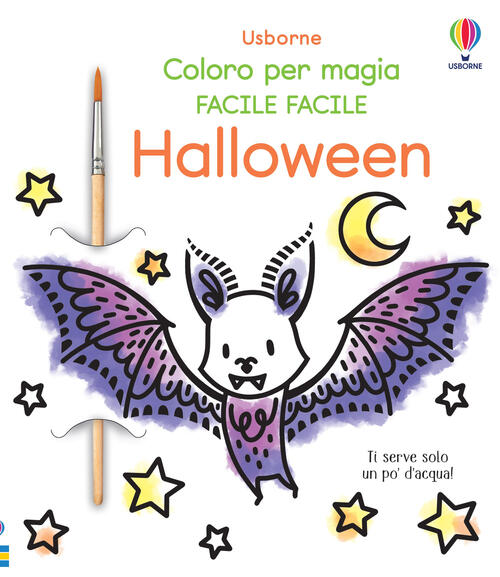 Halloween. Coloro Per Magia Facile Facile. Ediz. Illustrata. Con Pennello Abig