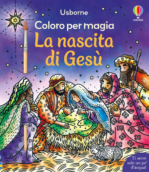 La Nascita Di Gesu. Con Pennello Abigail Wheatley Usborne 2024