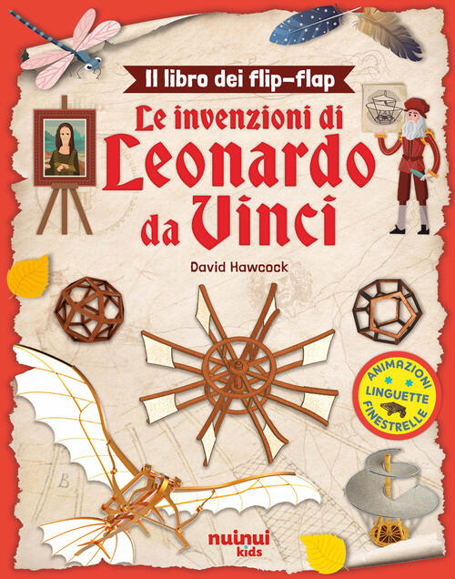 Leonardo Da Vinci. Il Libro Dei Flip-Flap David Hawcock Nuinui 2024