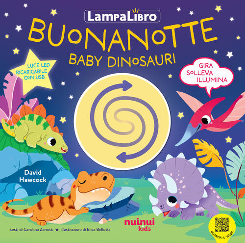 Buonanotte Baby Dinosauri. Lampalibro Nuinui 2024