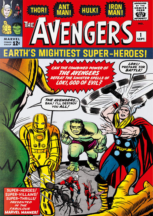 Marvel Comics Library. Avengers. Vol. 1: 1963–1965 Kurt Busiek Taschen 2024