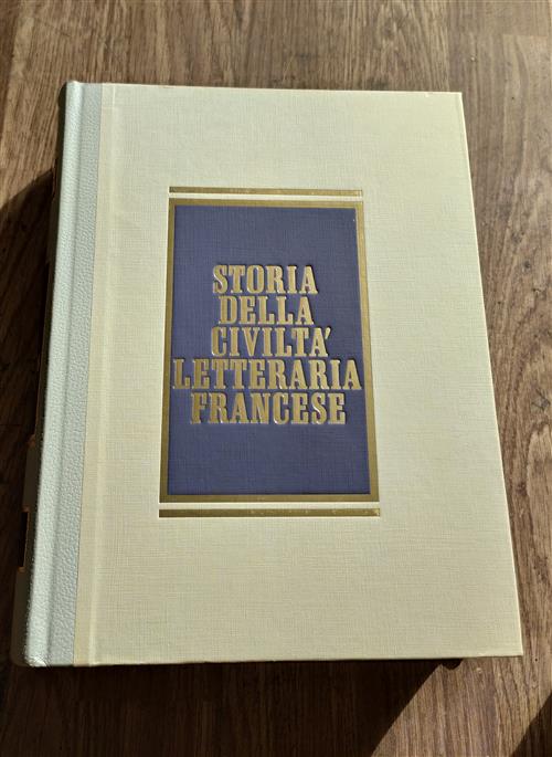 Storia Della Civiltà Letteraria Francese Dizionario Cronologia