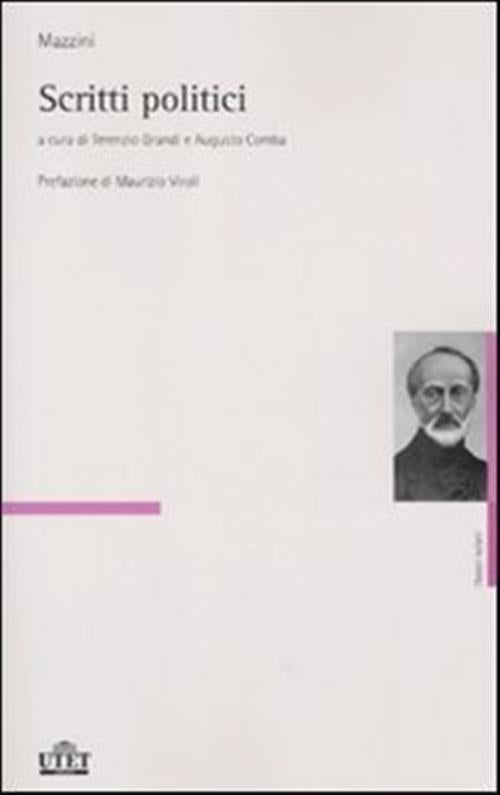 Scritti Politici Giuseppe Mazzini Utet 2005