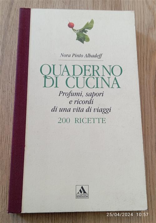 Quaderno Di Cucina