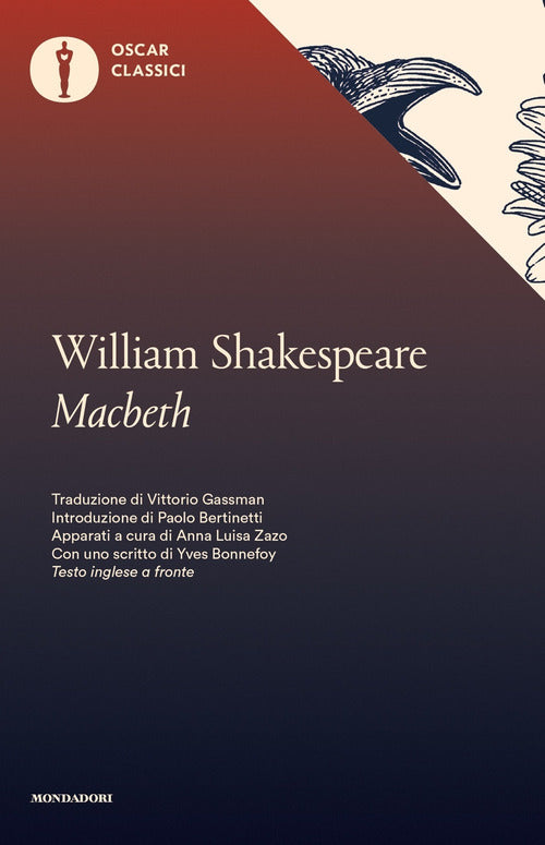 Macbeth. Testo Inglese A Fronte William Shakespeare Mondadori 2017