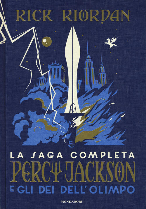 Percy Jackson E Gli Dei Dell'olimpo. La Saga Completa Rick Riordan Mondadori 2