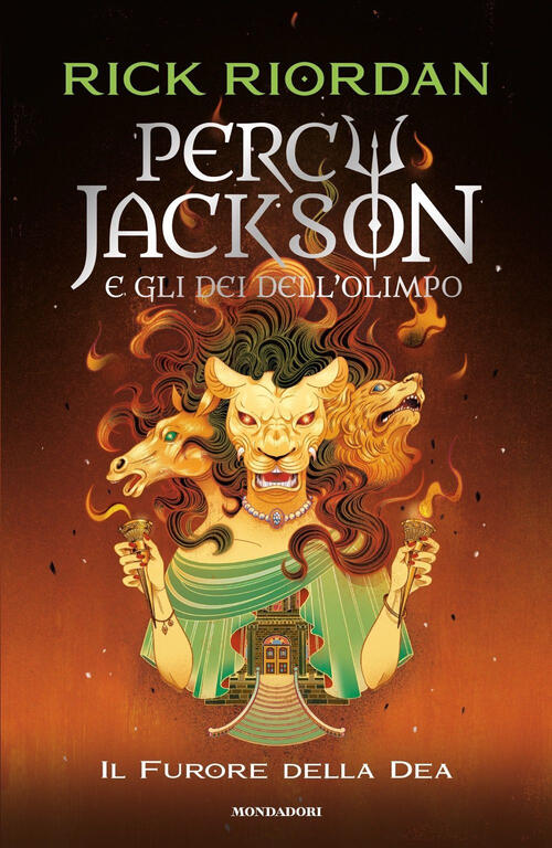 Il Furore Della Dea. Percy Jackson E Gli Dei Dell'olimpo. Vol. 7 Rick Riordan