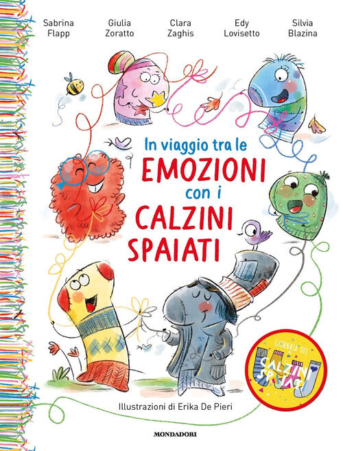 In Viaggio Tra Le Emozioni Con I Calzini Spaiati Sabrina Flapp Mondadori 2024