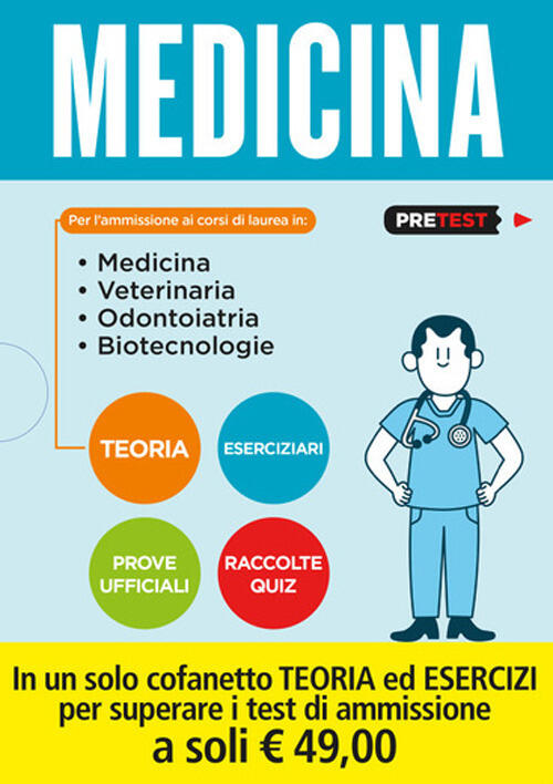 Medicina. Teoria-Eserciziari-Prove Ufficiali-Raccolte Quiz Feltrinelli 2020