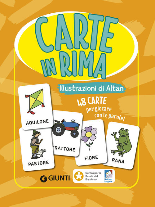 Carte In Rima. 48 Carte Per Giocare Con Le Parole. Con 48 Carte Giunti Editore