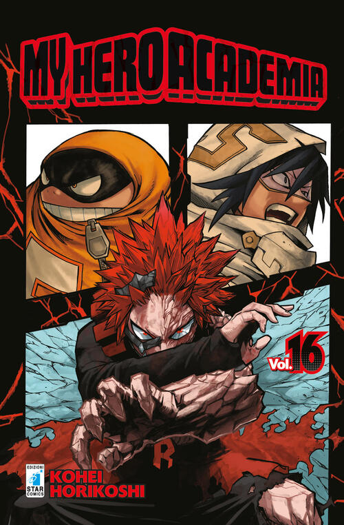 My Hero Academia. Vol. 16: Red Riot Kohei Horikoshi Star Comics 2018