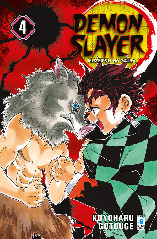 Demon Slayer. Kimetsu No Yaiba. Vol. 4 Koyoharu Gotouge Star Comics 2019