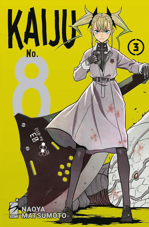 Kaiju No. 8. Vol. 3 Naoya Matsumoto Star Comics 2022