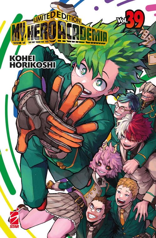 My Hero Academia. Limited Edition. Con Poster. Vol. 39 Kohei Horikoshi Star Co