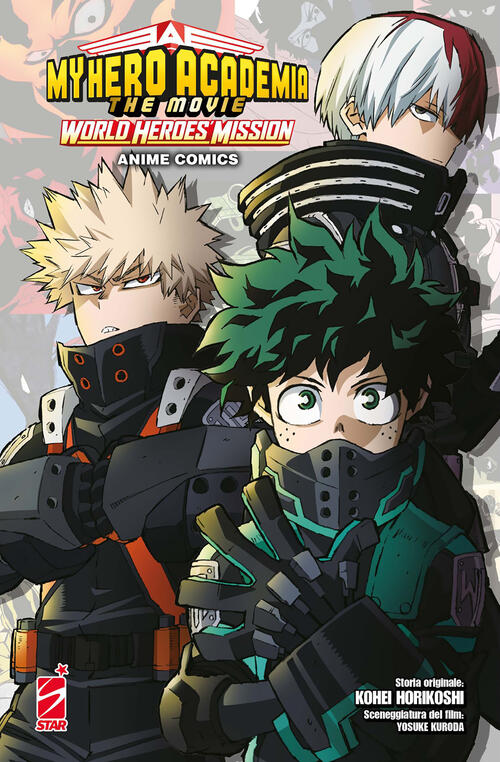 World Heroes' Mission. My Hero Academia. The Movie. Anime Comics Kohei Horikos