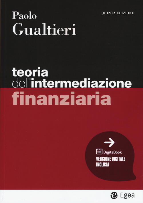 Teoria Dell'intermediazione Finanziaria