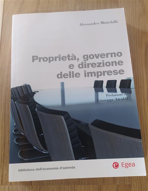 Proprieta, Governo E Direzione Delle Imprese