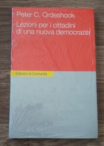 Lezioni Per I Cittadini Di Una Nuova Democrazia Edizioni Comunità