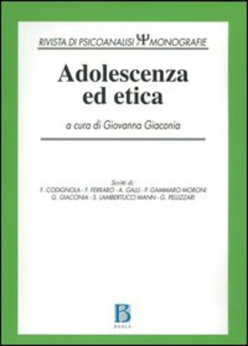 Adolescenza Ed Etica G. Giaconia Borla 2005