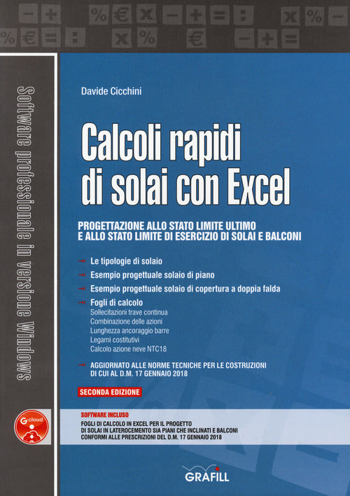 Calcoli Rapidi Di Solai Con Excel. Progettazione Allo Stato Limite Ultimo E Al