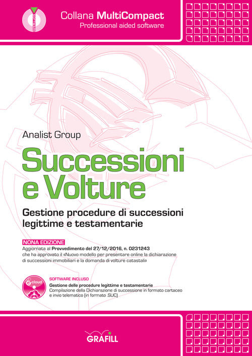 Successioni E Volture. Gestione Procedure Di Successioni Legittime E Testament