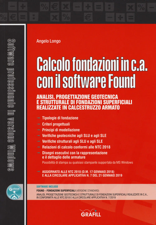 Calcolo Fondazioni In C.A. Con Il Software Found. Con Software Angelo Longo Gr