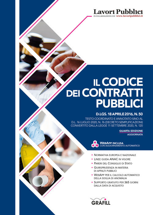 Il Codice Dei Contratti Pubblici Grafill 2020