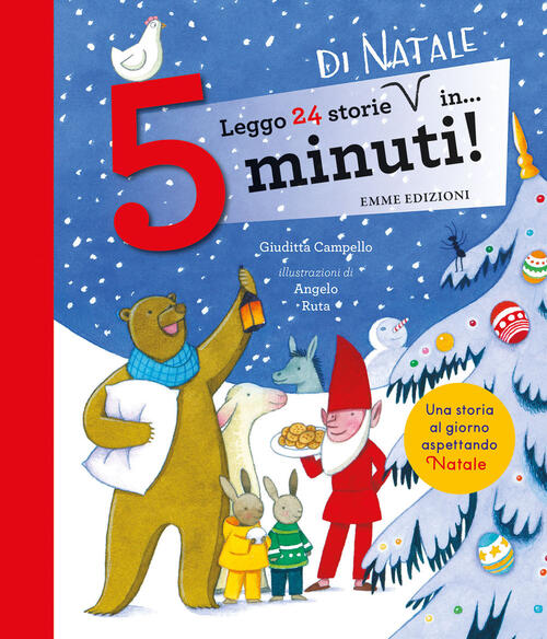 Leggo 24 Storie Di Natale In… 5 Minuti! Stampatello Maiuscolo. Ediz. A Colori