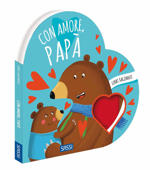 Con Amore, Papa. Libri Sagomati. Ediz. A Colori Valentina Bonaguro Sassi 2023