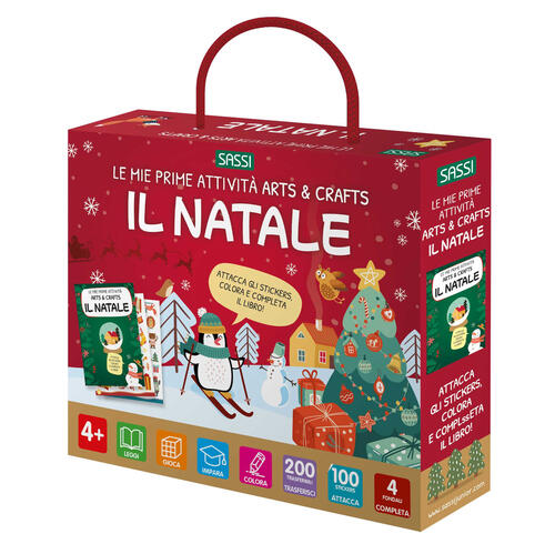 Il Natale. Le Mie Prime Attivita Arts & Crafts. Con 4 Fondali. Con 200 Trasfer