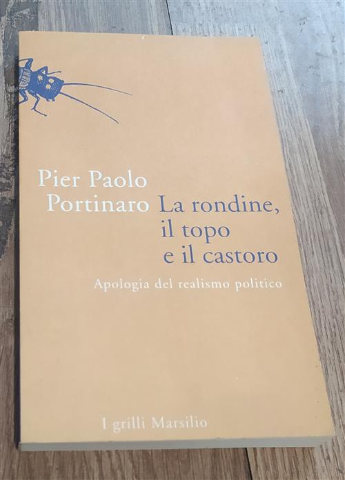 La Rondine, Il Topo E Il Castoro. Apologia Del Realismo Politico Pier Paolo Po