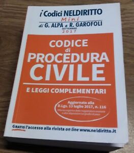 Chiara Aluisi Codice Di Procedura Civile E Leggi Complementari