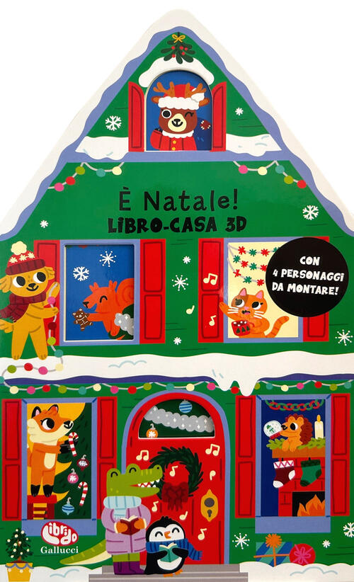 E Natale! Libro-Casa 3D Lizzy Doyle Librido Gallucci 2024