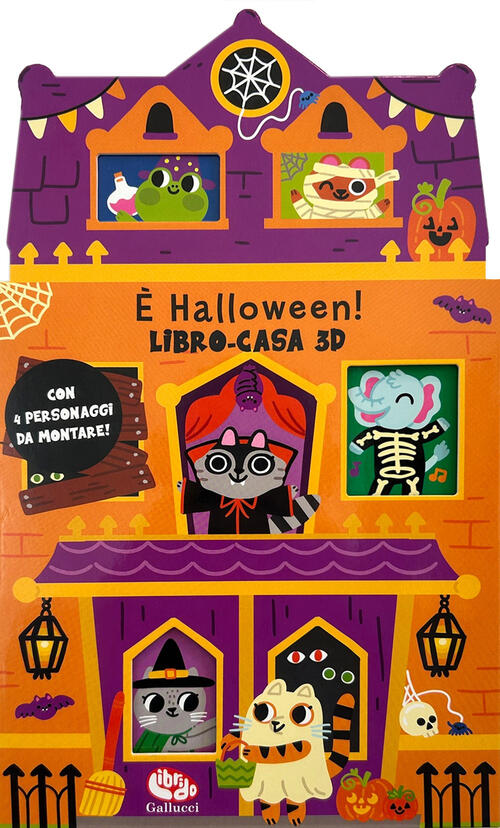 E Halloween! Libro-Casa 3D Lizzy Doyle Librido Gallucci 2024