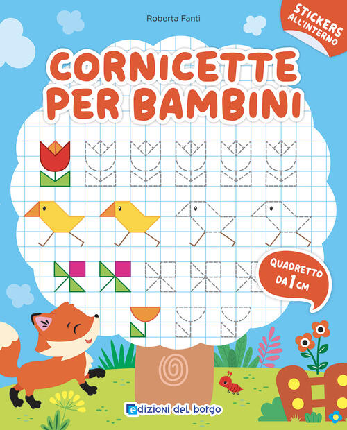 Cornicette Per Bambini. Quadretto Da 1 Cm. Con Adesivi Roberta Fanti Edizioni