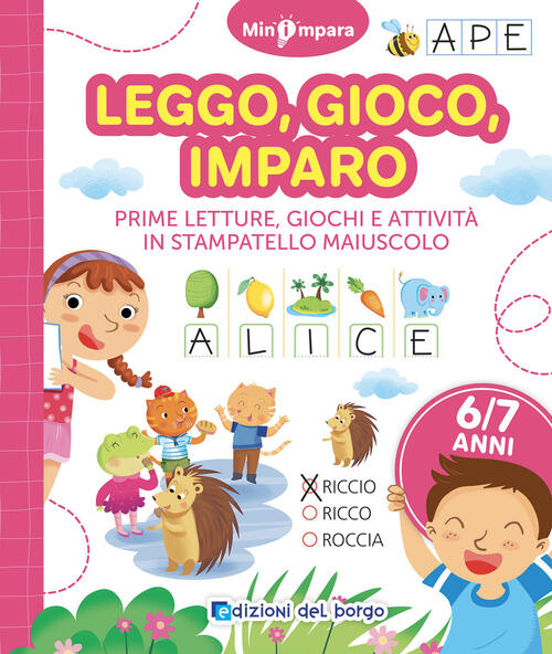 Leggo, Gioco, Imparo. Dalle Lettere Alle Parole. Mini Impara Roberta Fanti Edi