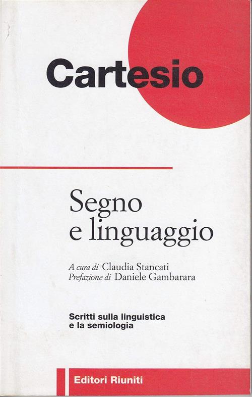 Segno E Linguaggio