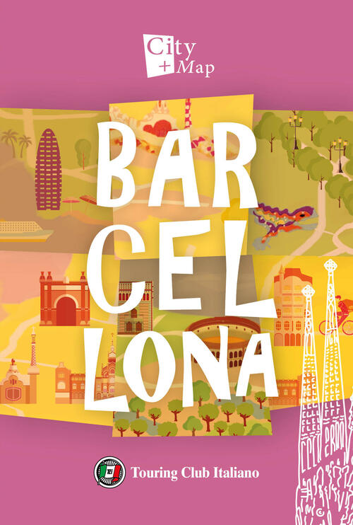 Barcellona. Con Carta Geografica Ripiegata