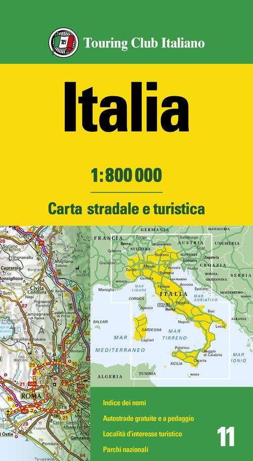 Italia 1:800.000 Touring 2023