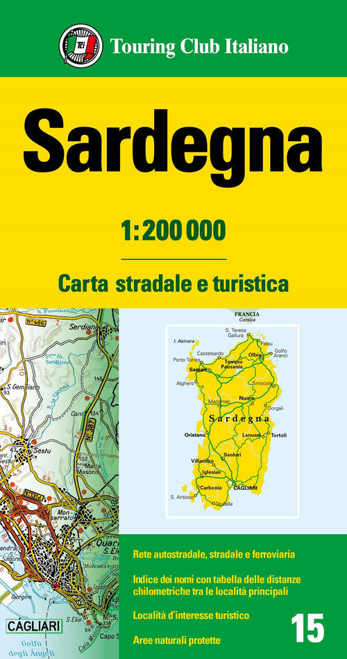 Sardegna 1:200.000 Touring 2024