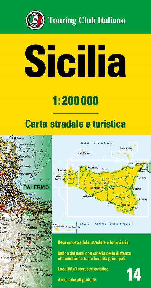 Sicilia 1:200.000 Touring 2024